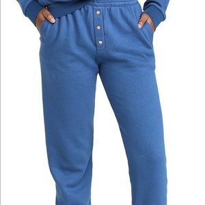DONNI. Blue sweatpants.